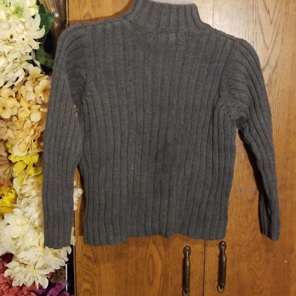 Ribbed Mock-neck Sweater - Picture 3 of 4